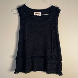 Anthropologie Pepin knit vest